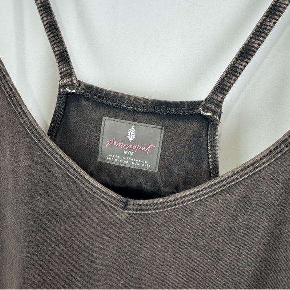 Free People FP Movement Hot Shot Onesie Harem Jumpsuit Bohemian Washed Black - M - Picture 5 of 16